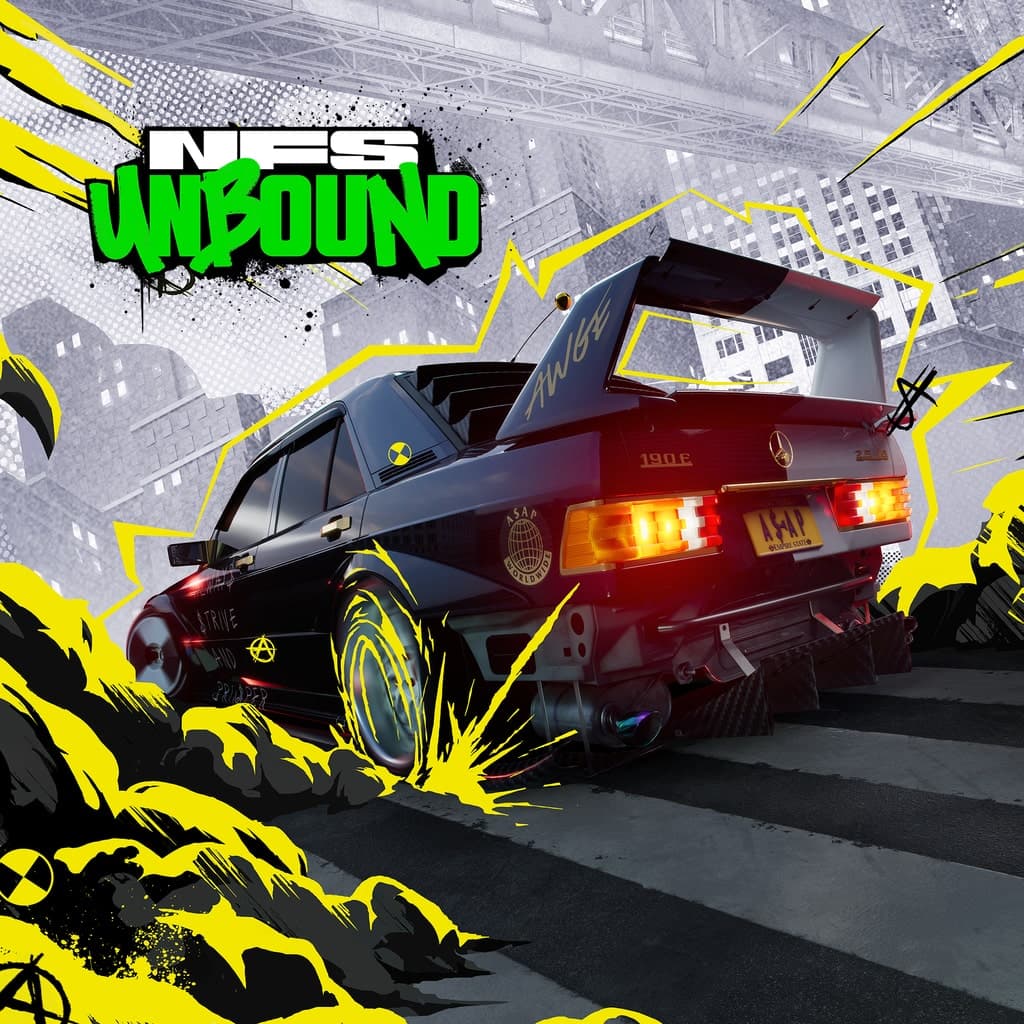 Arte de Need for Speed Unbound usada como capa editorial da CFC Games