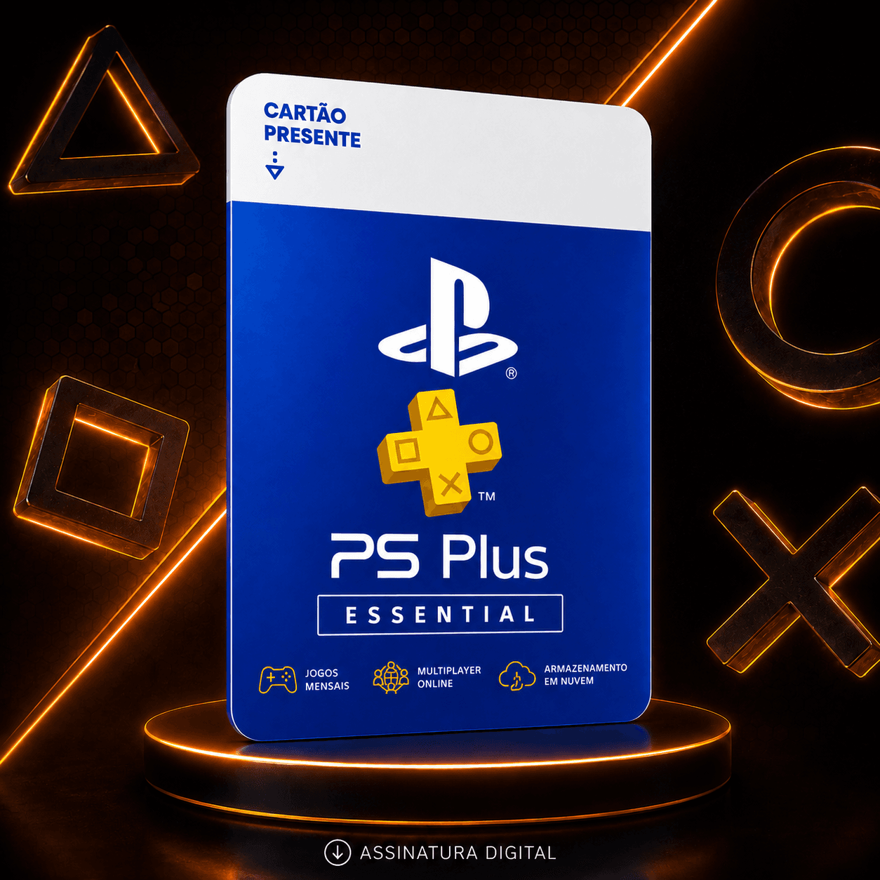 Imagem de PS Plus usada em artigo sobre assinatura PlayStation