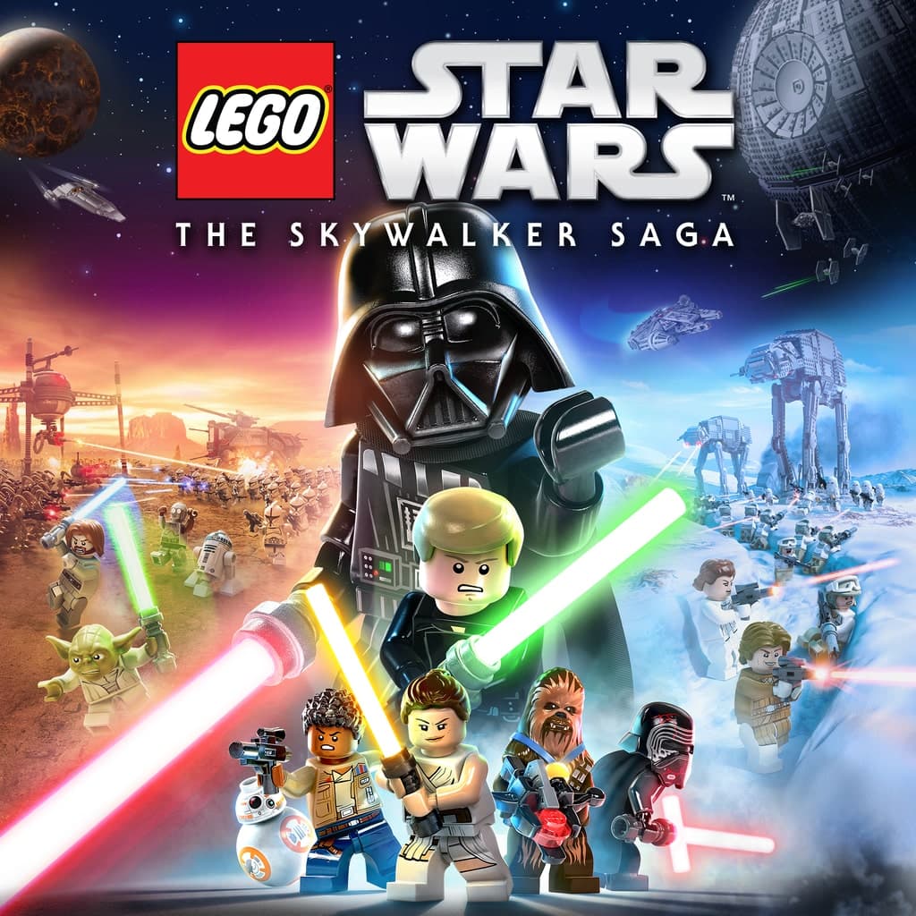 Arte de LEGO Star Wars: A Saga Skywalker usada como capa editorial da CFC Games