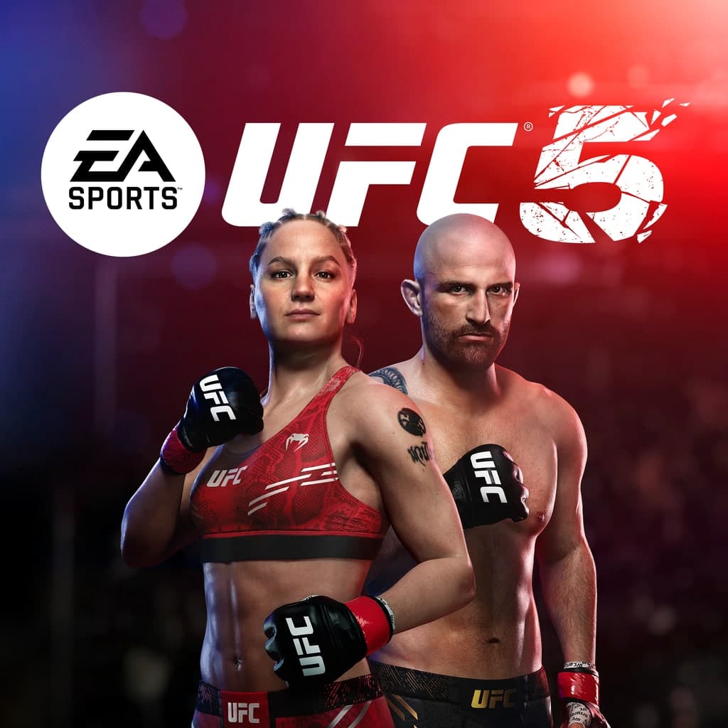 Arte de UFC 5 usada como capa editorial da CFC Games