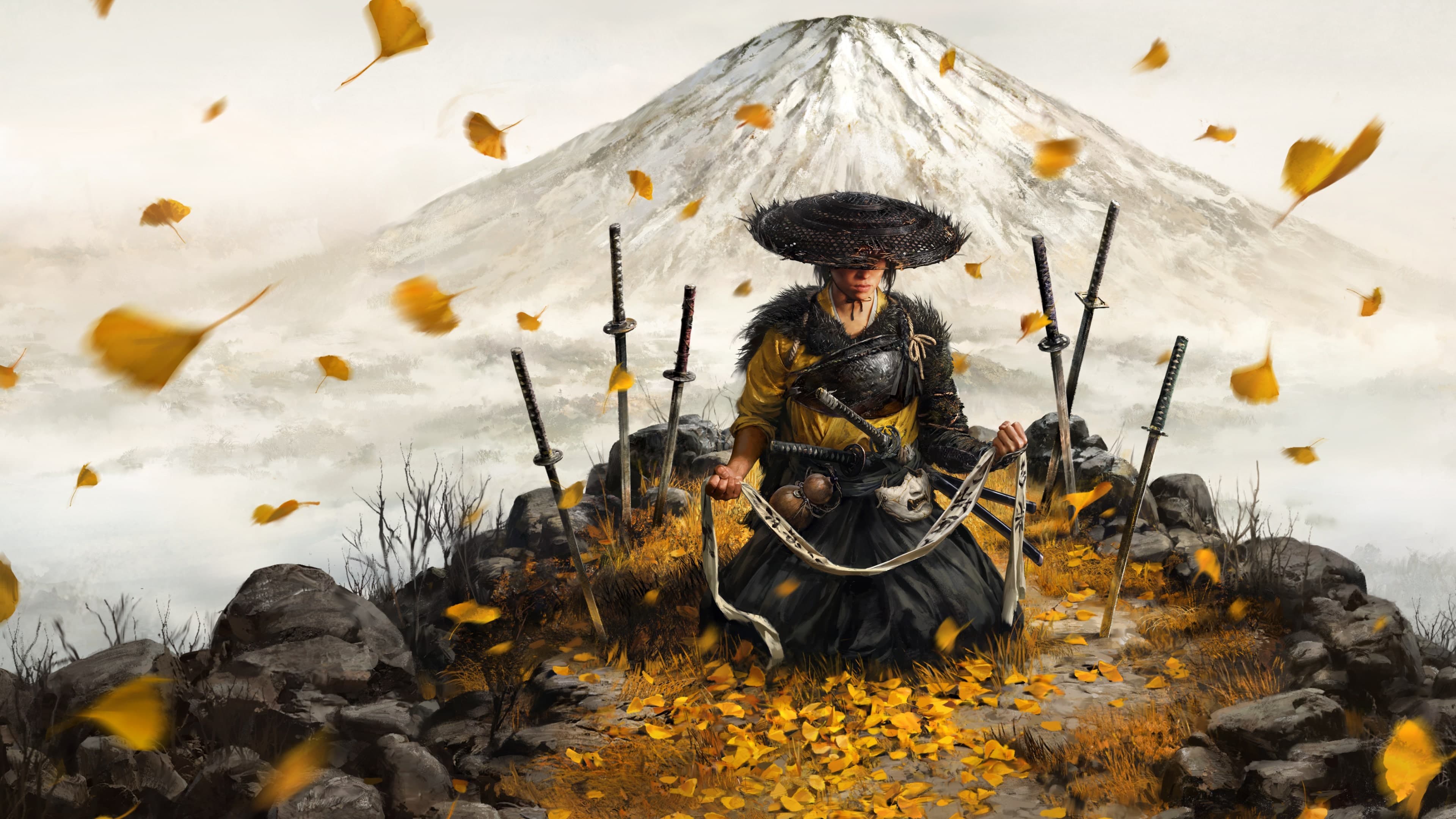 Arte de Ghost of Yotei Digital Deluxe para PS5