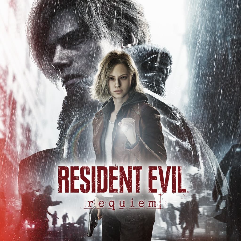 Arte de Resident Evil Requiem usada como capa editorial da CFC Games