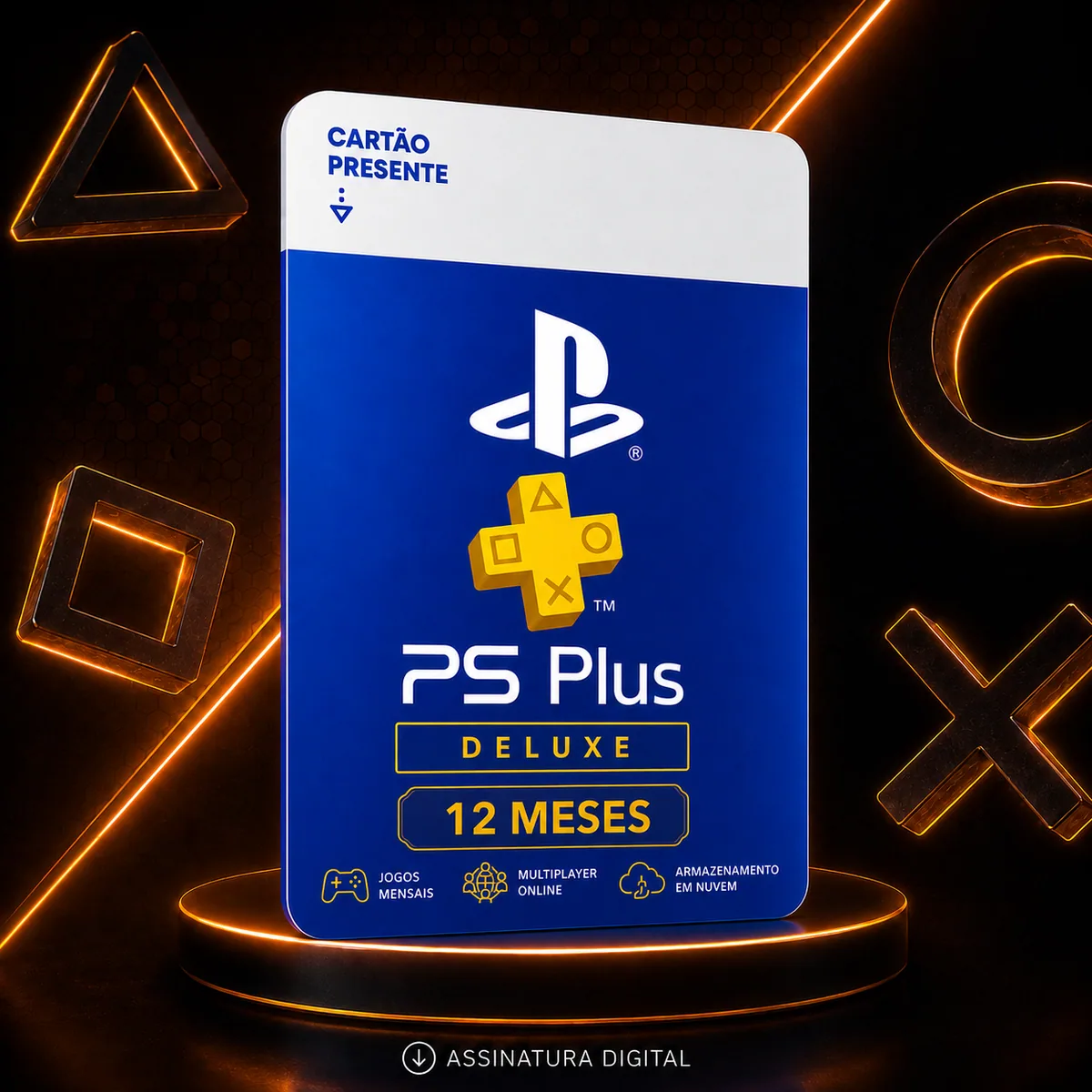 PS Plus Deluxe 12 Meses