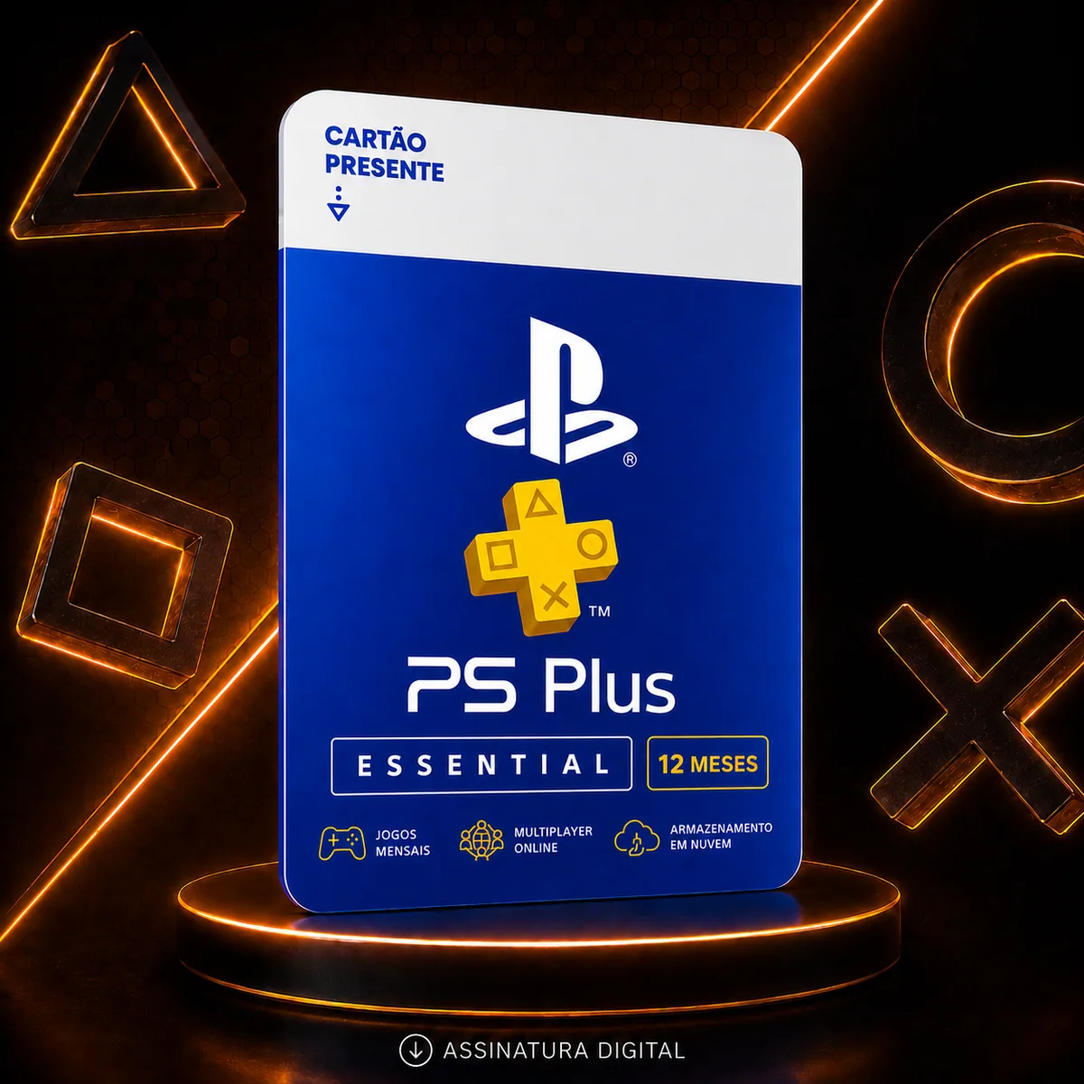 PS Plus Essencial 12 Meses